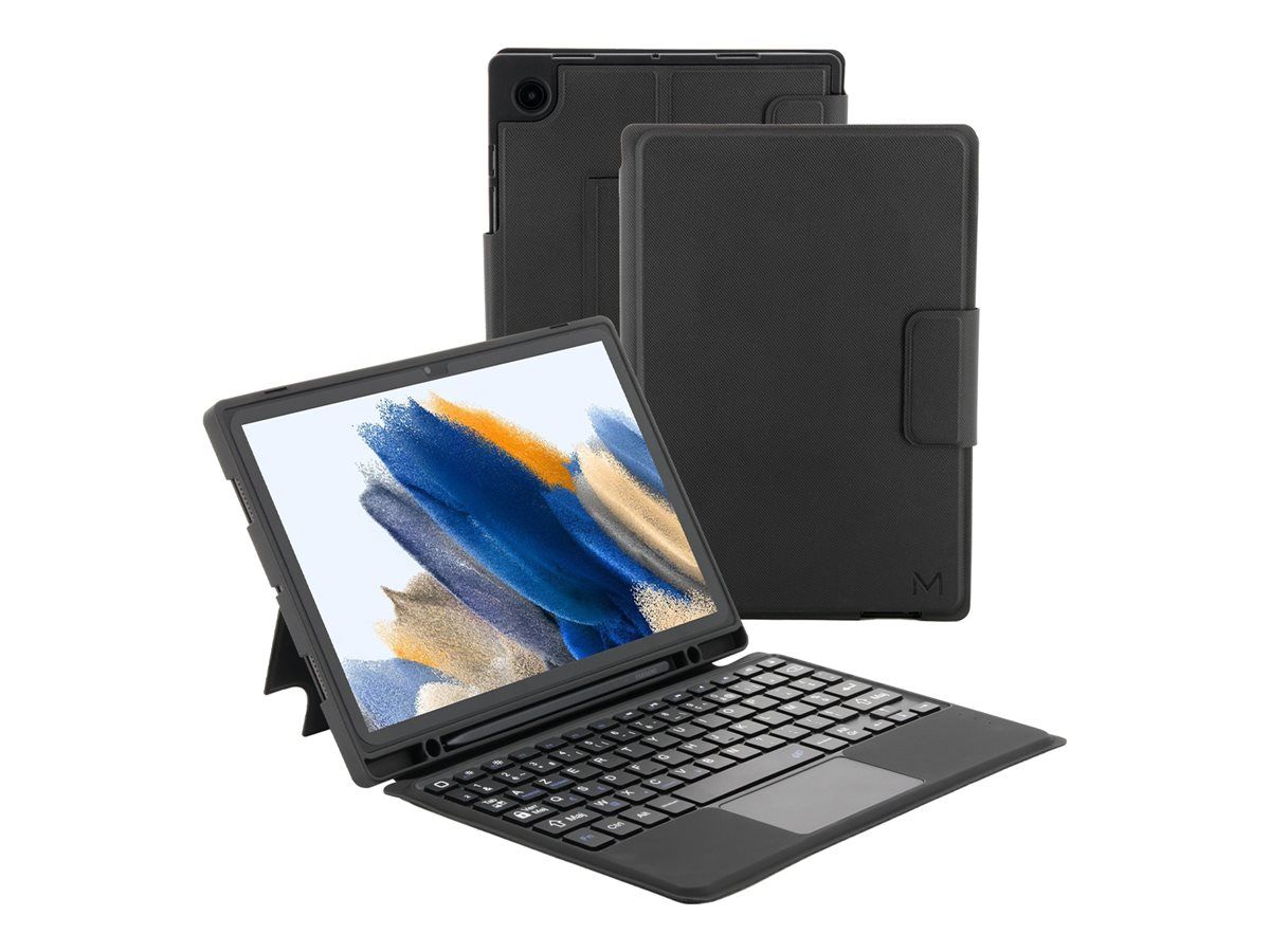 Mobilis C2 Wireless Bluetooth Keyboard with Detachable Case (Black, AZERTY French)