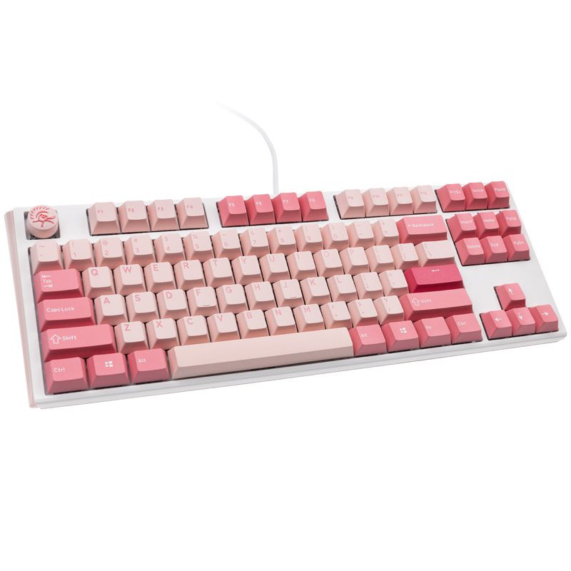 Ducky One 3 Gossamer TKL Pink Gaming Keyboard - MX Blue (US)