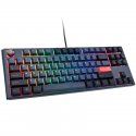 Ducky One 3 Cosmic Blue TKL Gaming Keyboard, RGB LED - MX Speed Silver
