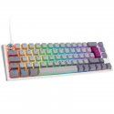 Ducky One 3 Mist Grey Gaming Keyboard, RGB LED - MX Blue