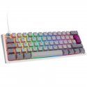 Ducky One 3 Mist Grey Mini Gaming Keyboard, RGB LED