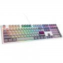 Ducky One 3 Mist Grey Gaming Keyboard, RGB LED - MX Blue (US)