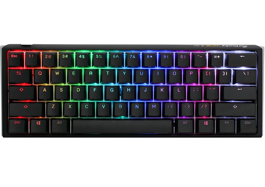 Ducky One 3 Classic Mini USB Keyboard, Black/White