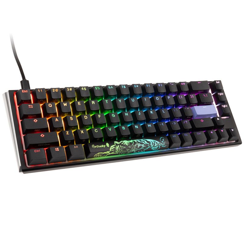 Ducky One 3 Classic Gaming Keyboard, RGB LED - MX Speed Silver