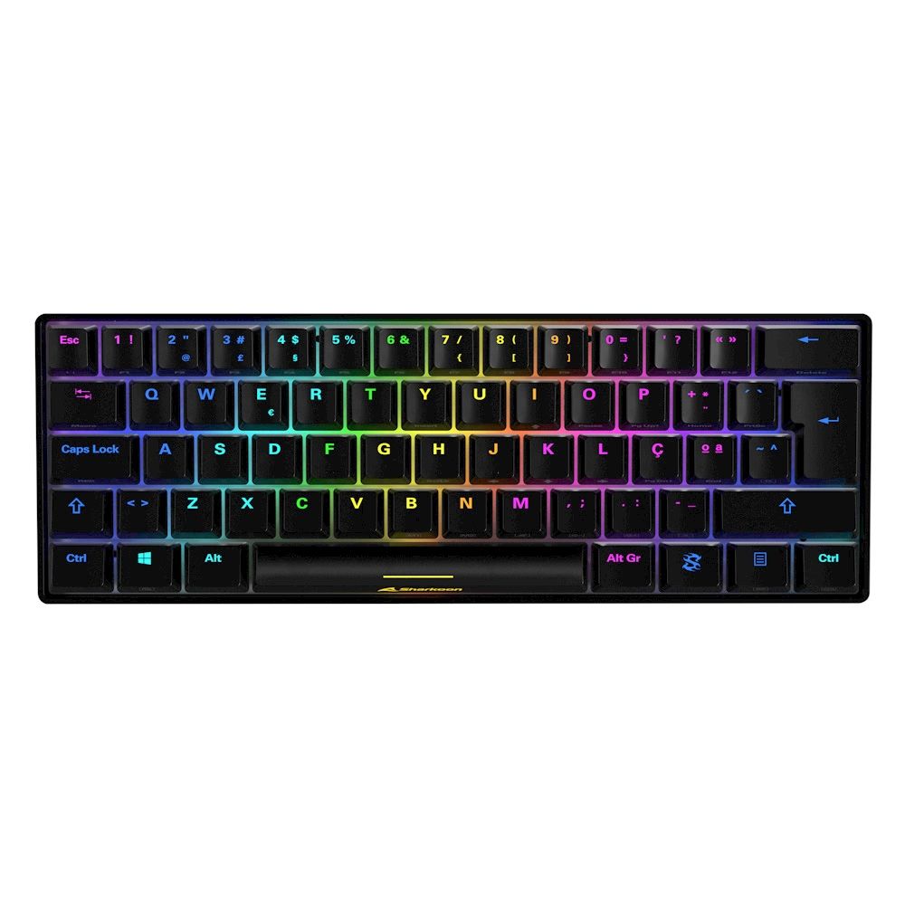 Sharkoon S4 Gaming Keyboard, USB QWERTY, Black