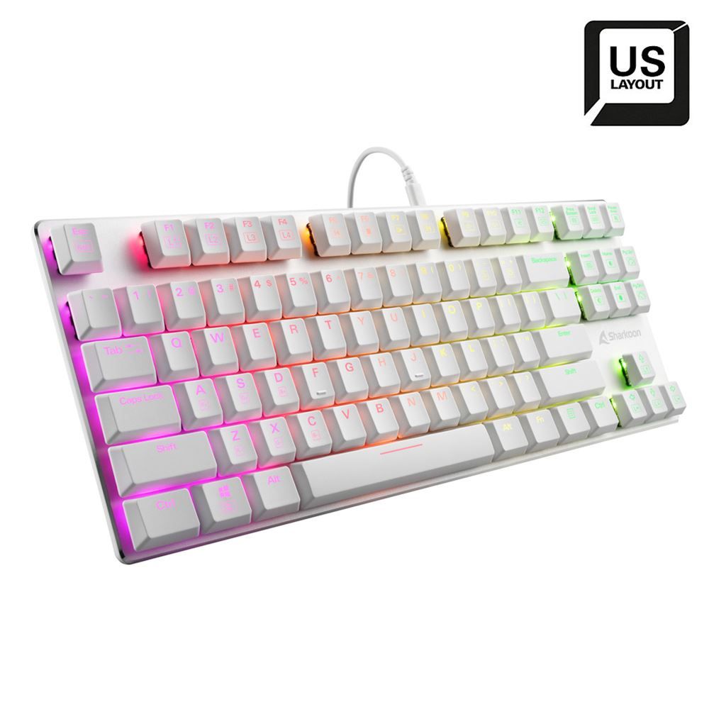 Sharkoon PureWriter TKL RGB Blue Gaming Keyboard