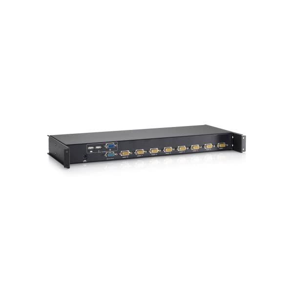 Uniformatic 8-Port USB+VGA Rackable KVM Console