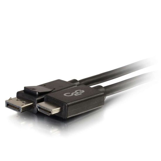 C2G 0.9m DisplayPort to HDMI Adapter - Black