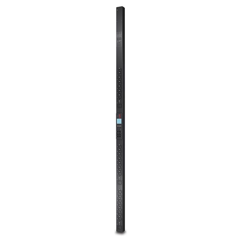 APC 2G Zero U Rack-Mounted PDU - Power Distribution Unit - 200/208/230V AC - RS-232 - Input: IEC 60320 C20 - 24 Output Connectors - Black