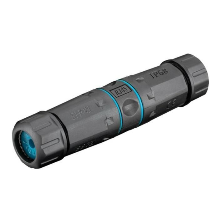Goobay CAT 6A Shielded and Waterproof RJ45 Connector