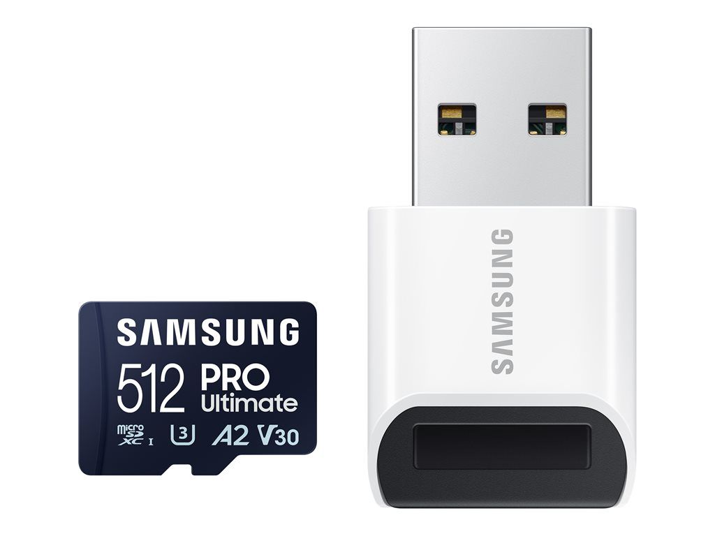 Samsung PRO Ultimate 512GB MicroSDXC Card - Blue