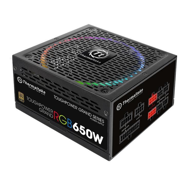 Fuente de alimentación Thermaltake Toughpower Grand RGB 24 pines ATX Negra