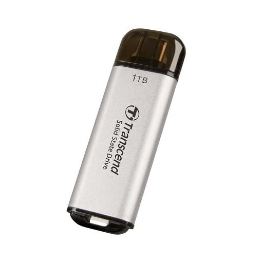 Transcend ESD300S - 1TB SSD - Portable External Drive - USB 3.2 Gen 2x1 (USB-C)