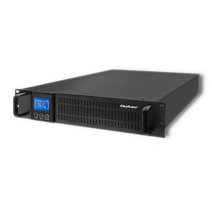 Qoltec 2KVA UPS, 1600W, Black