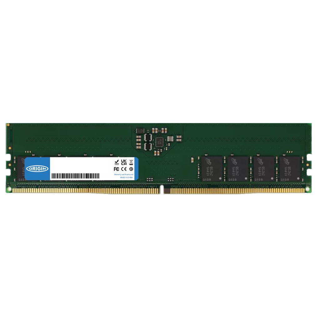 Origin Storage 16GB DDR5 Memory Module (1x16GB, 4800MHz, 288-pin DIMM)