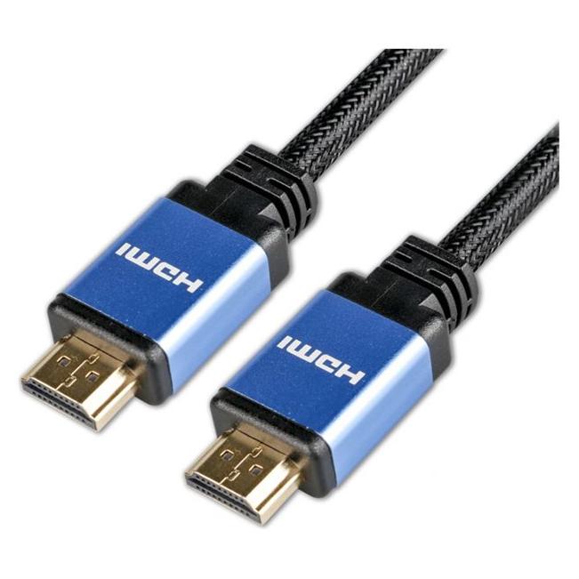 D2 Diffusion - Ultra High Speed HDMI Cable - 1m Black - Male to Male - 4K 120Hz, 8K60Hz Support