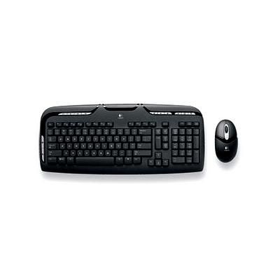 Logitech Cordless Desktop EX 110 - Wireless Keyboard and Mouse Set