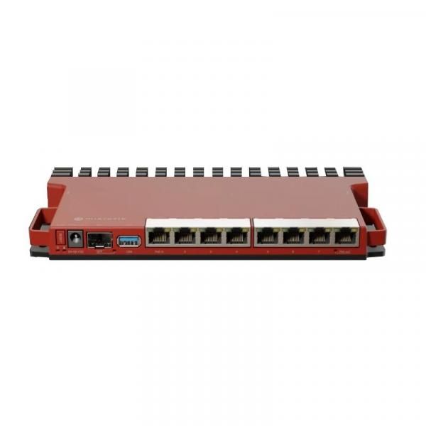 Mikrotik L009UiGS-RM 2.5G Ethernet Router, Red
