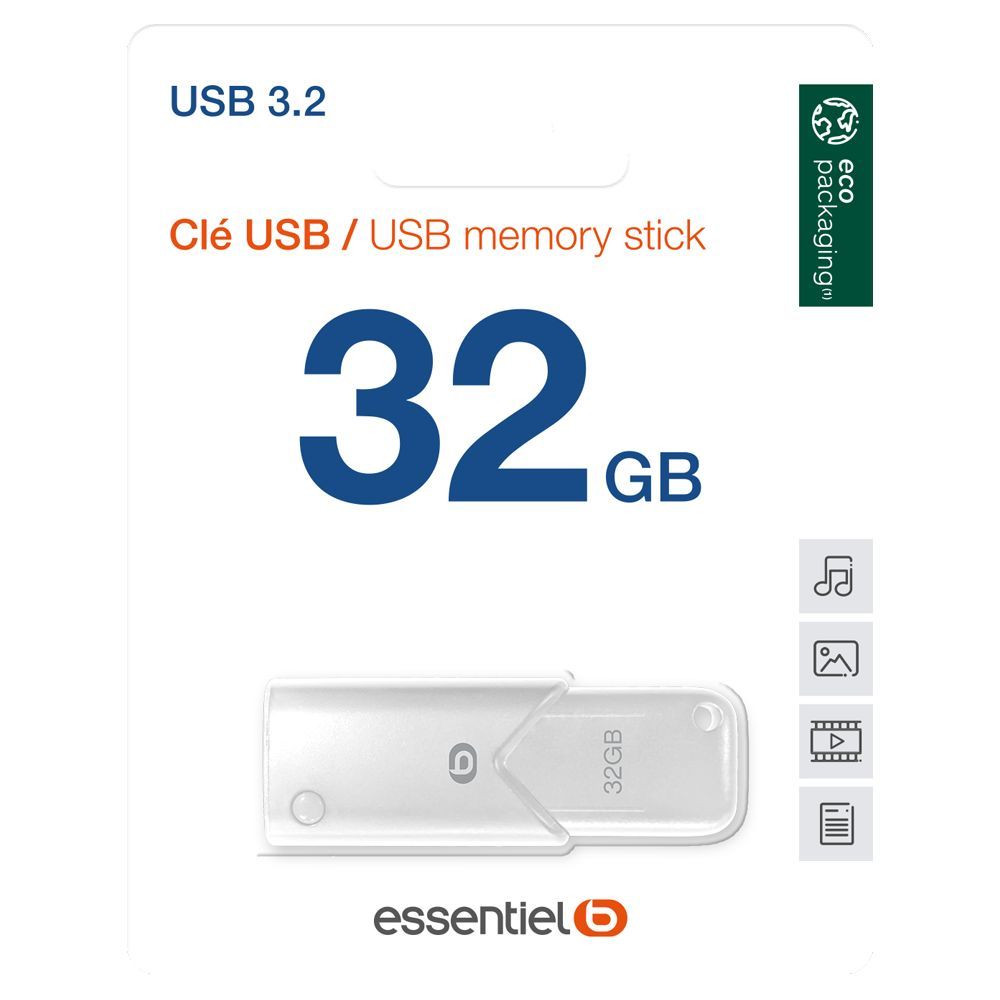 Essentiel B 32GB USB 3.0 Flash Drive