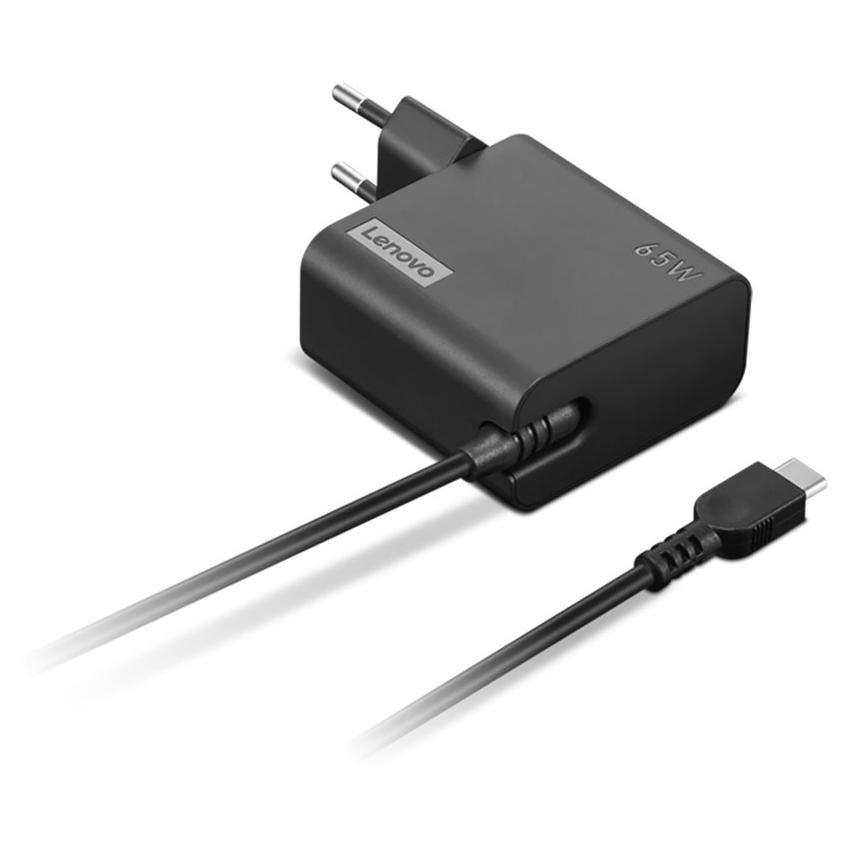 Adaptateur d'alimentation Lenovo USB-C - 65 W - Noir