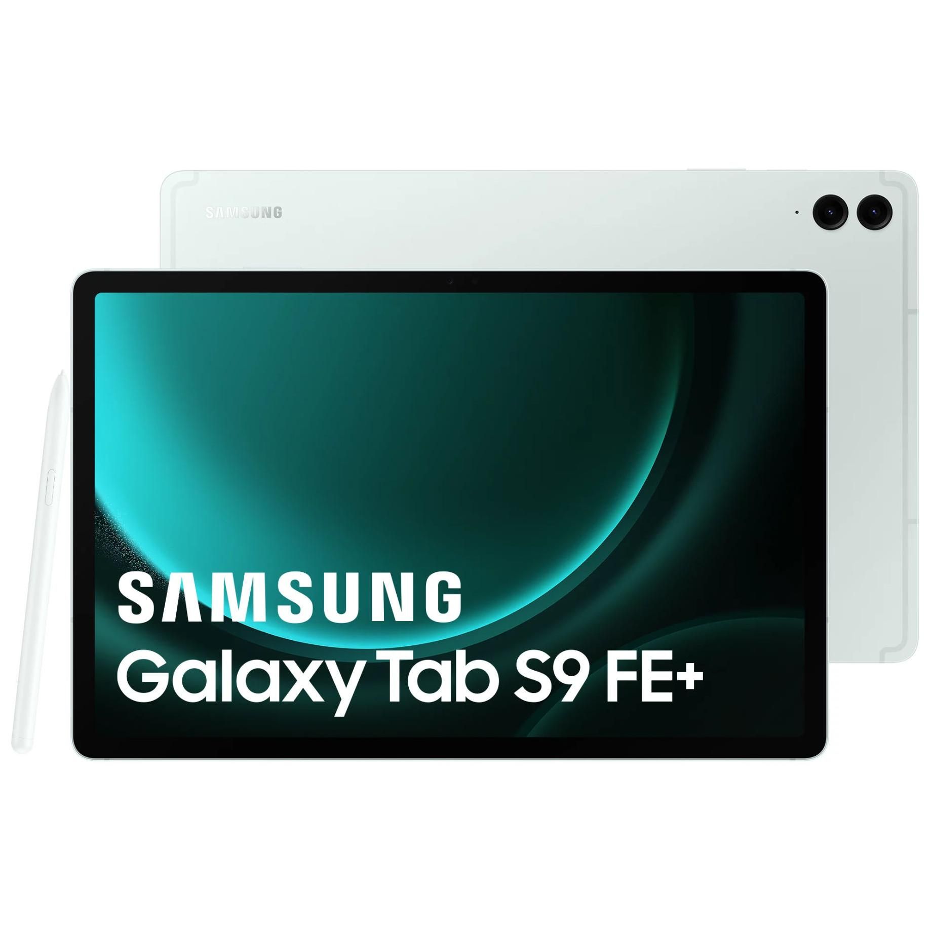 Samsung Galaxy Tab S9 FE+ 12.4" Tablet - 128GB, Mint Green