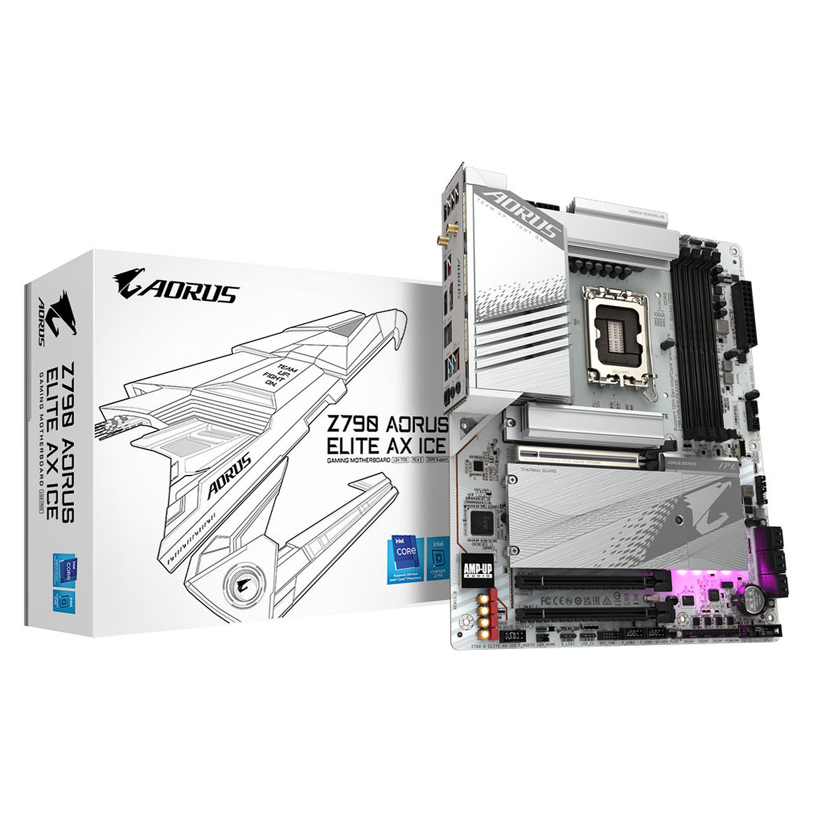 Carte mère Gigabyte Z790 AORUS ELITE AX ICE avec socket 1700