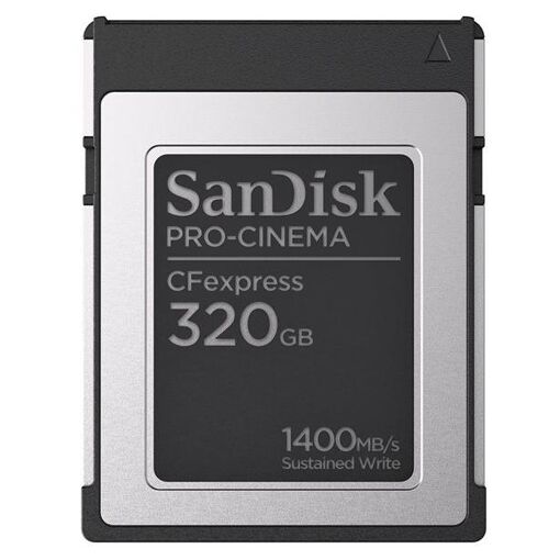 SanDisk PRO-CINEMA 320GB CFexpress Type B Memory Card
