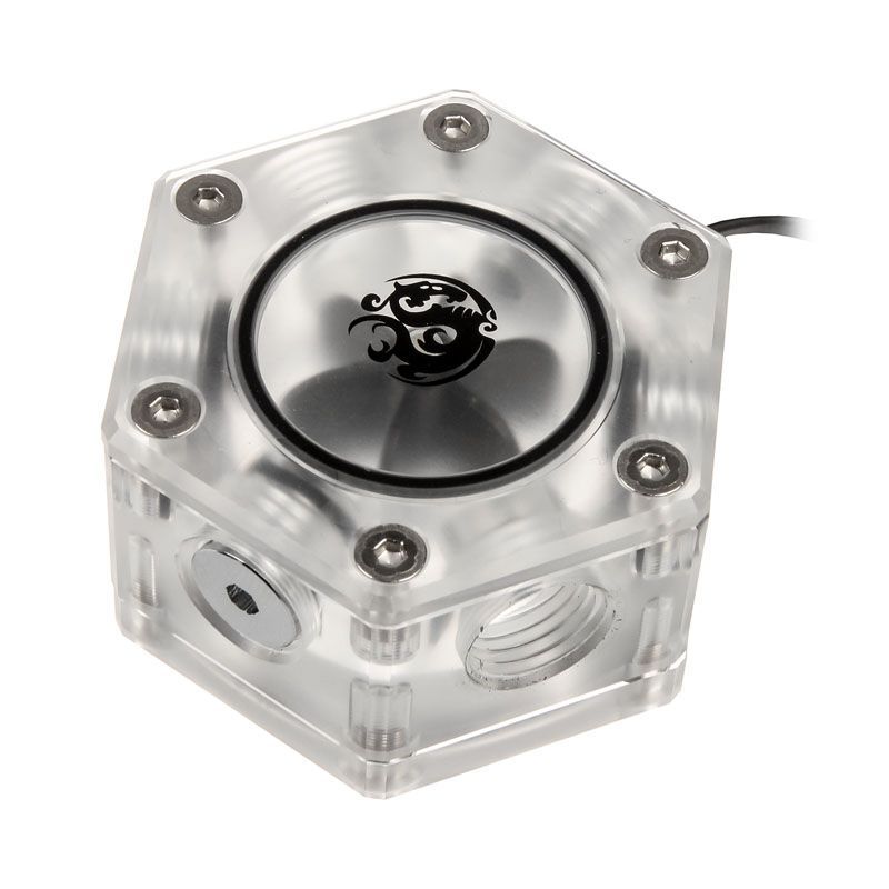 Indicador de flujo hexagonal Bitspower RGB