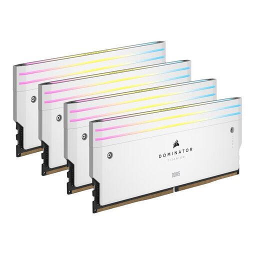 Kit Corsair Dominador Titanio RGB DDR5 - 64 GB (4x16 GB) - 6000 MHz