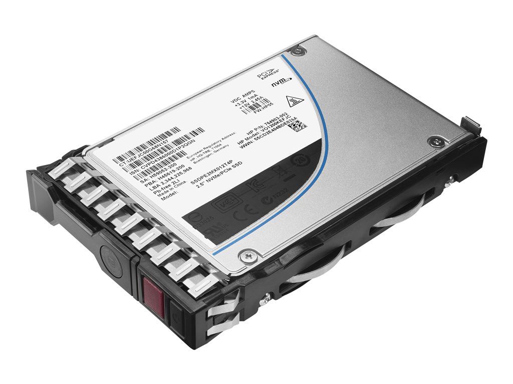 HPE Read Intensive-2 - SSD - 120 Go - échangeable à chaud - 2.5" SFF - SATA 6Gb/s - avec Support pour HP SmartDrive