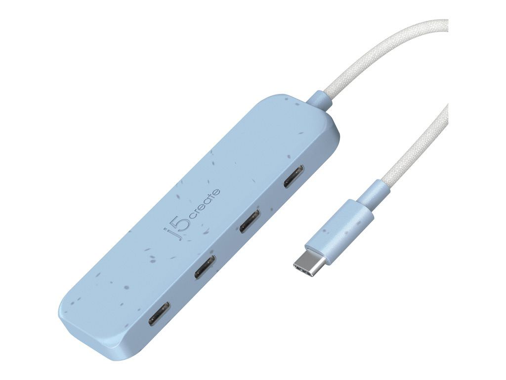 j5create JCH345EC USB-C Hub (4x USB-C 3.2 Gen 2) - Desktop