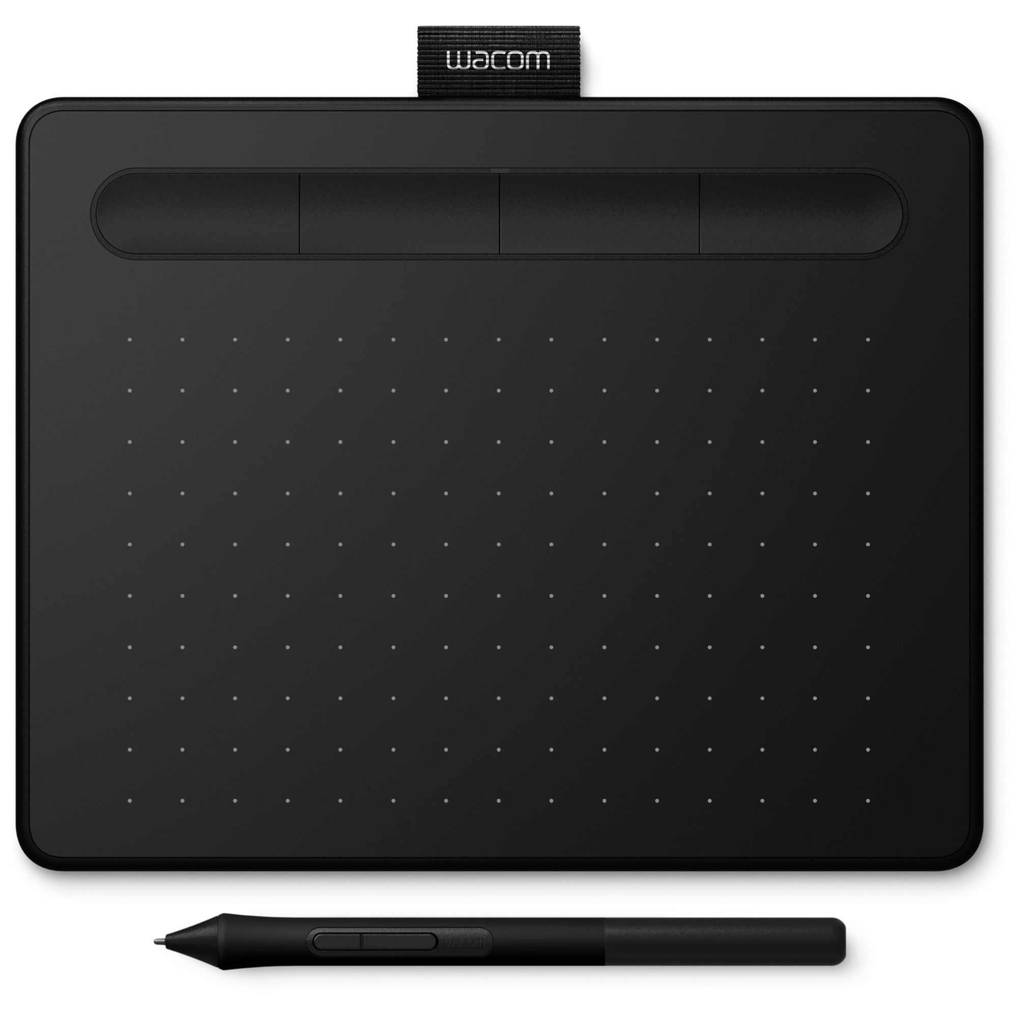 Tablet gráfica Wacom Intuos S, 2540 lpi, Negro