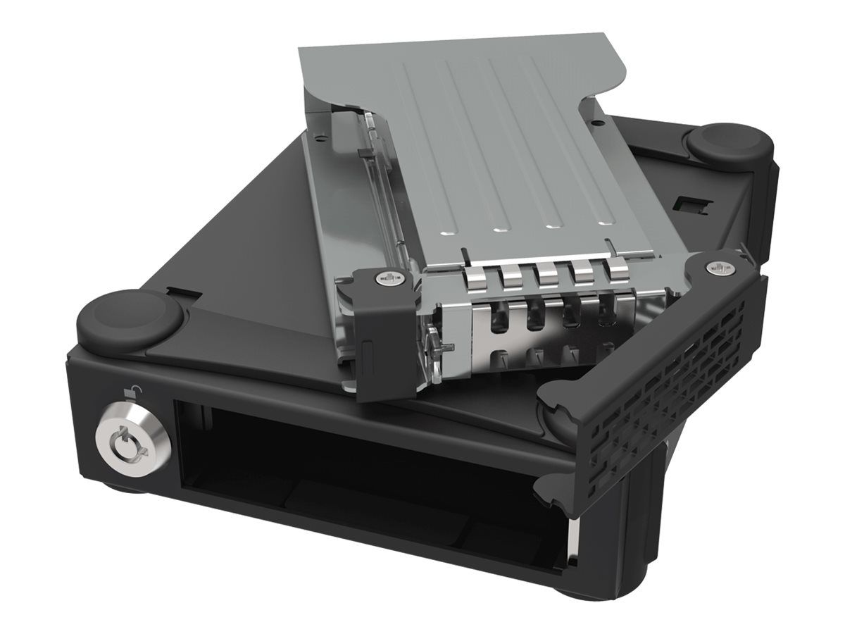 Estante de almacenamiento móvil Cremax ICY Dock ToughArmor - 2,5" - USB 3.0 - Negro mate