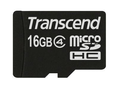 Carte microSDHC Transcend - 16 Go, Classe 4