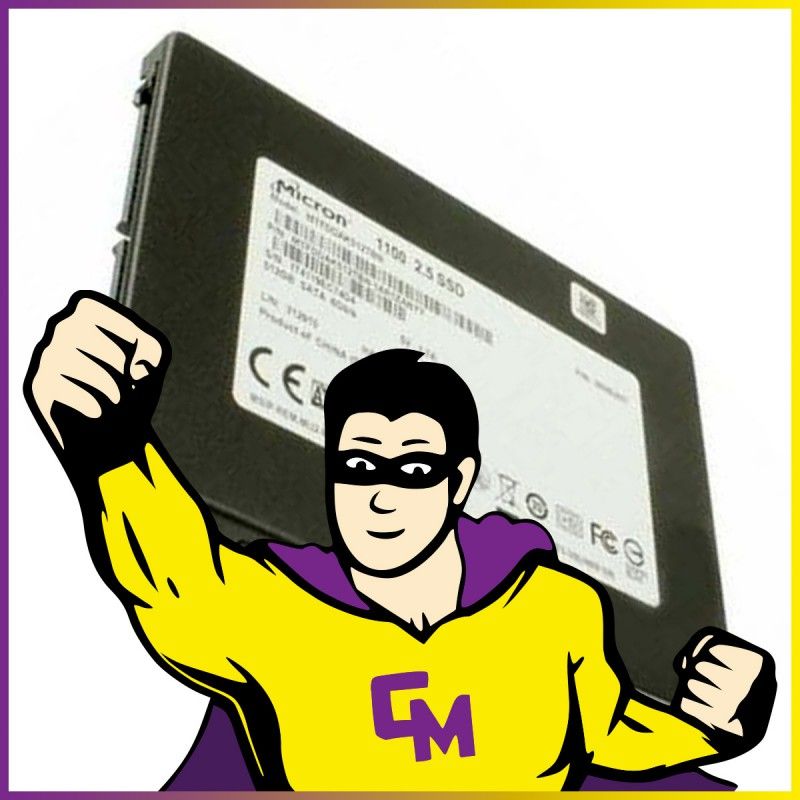 Micron Tech 512GB 2.5-inch SATA III SSD