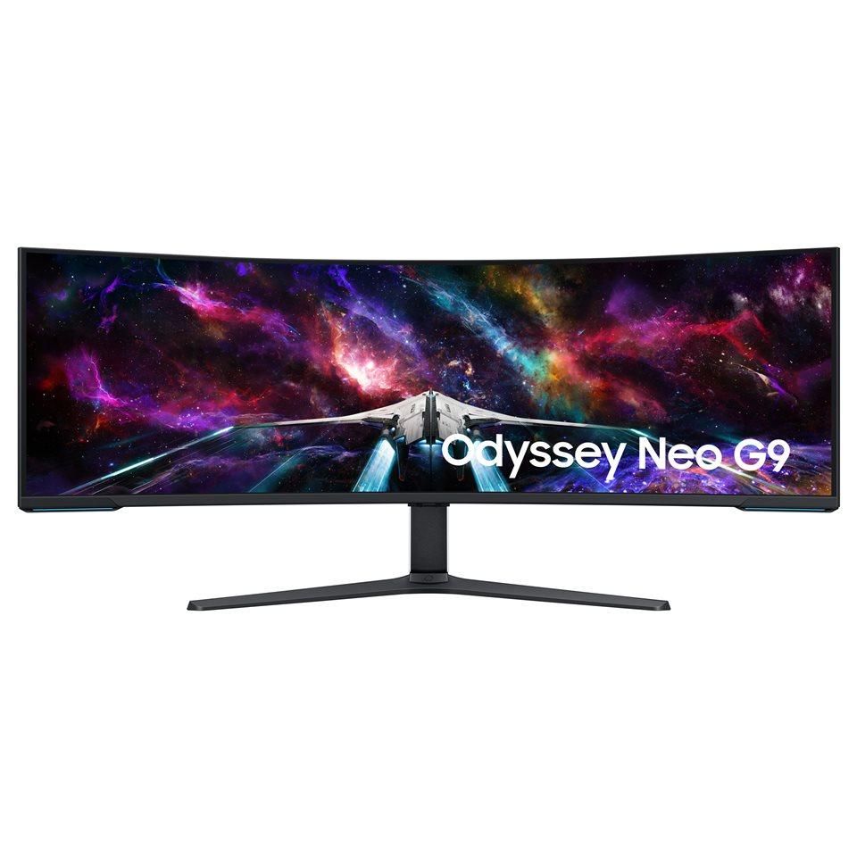 Samsung Odyssey Neo G9 S57CG954NU - 57" Curved QLED Gaming Monitor - 240Hz, 7680 x 2160 Dual UHD, 1ms Response Time