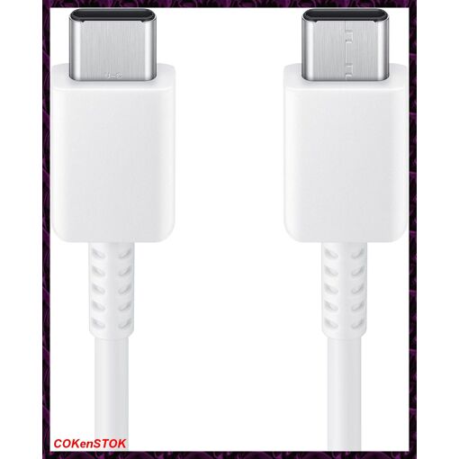 Câble Samsung USB-C vers USB-C - 100W - 1m (Blanc)