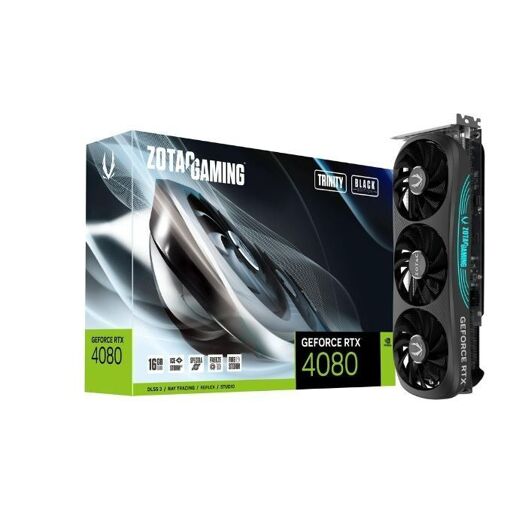 Carte graphique Zotac Gaming GeForce RTX 4080 Trinity - Édition Noire