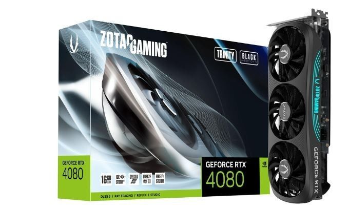 Zotac Gaming GeForce RTX 4080 Trinity - Black Edition Graphics Card