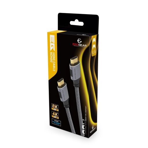 Câble HDMI 2.1 EgoGear UHD 8K avec Ethernet
