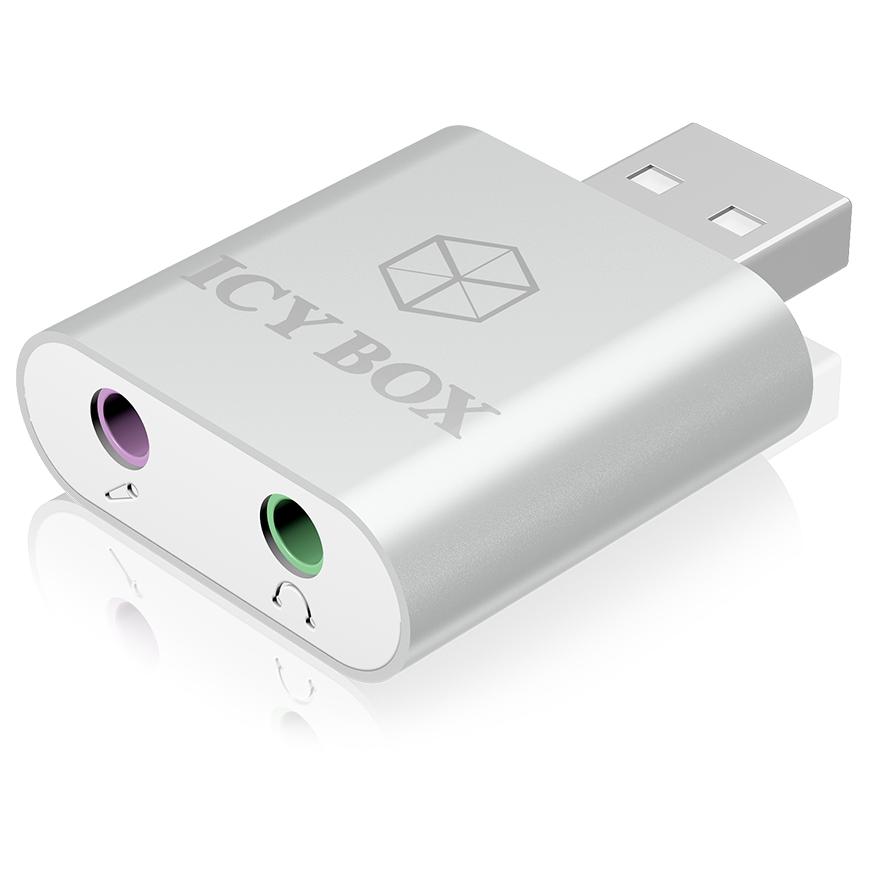 Icy Box IB-AC527 USB Audio Adapter