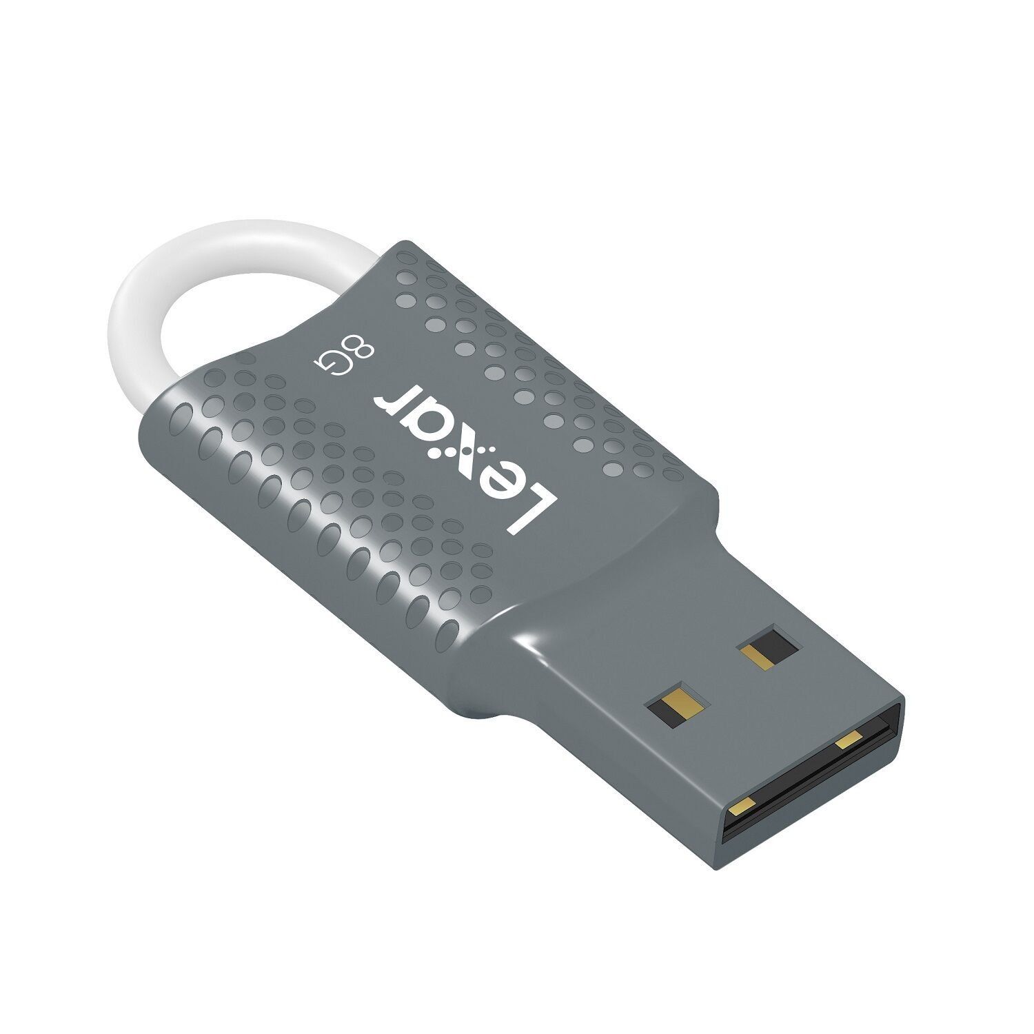Lexar Media JumpDrive V40 8GB USB 2.0 Drive - Grey
