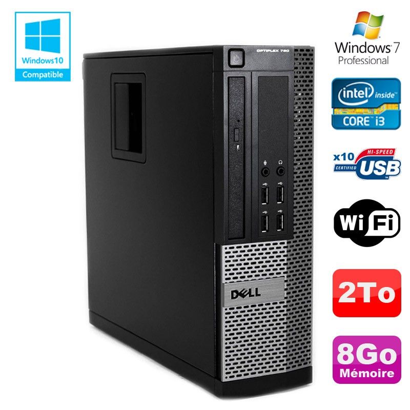 PC de escritorio Dell Optiplex 790 SFF
