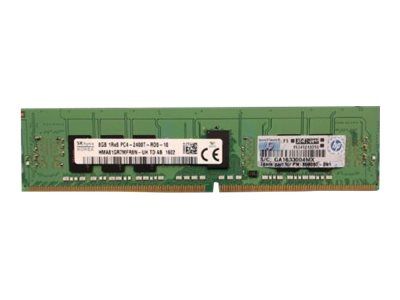 HPE SmartMemory - DDR4 - module - 8 Go - DIMM 288 broches - 2400 MHz / PC4-19200 - CL17 - 1.2 V - mémoire enregistré - ECC