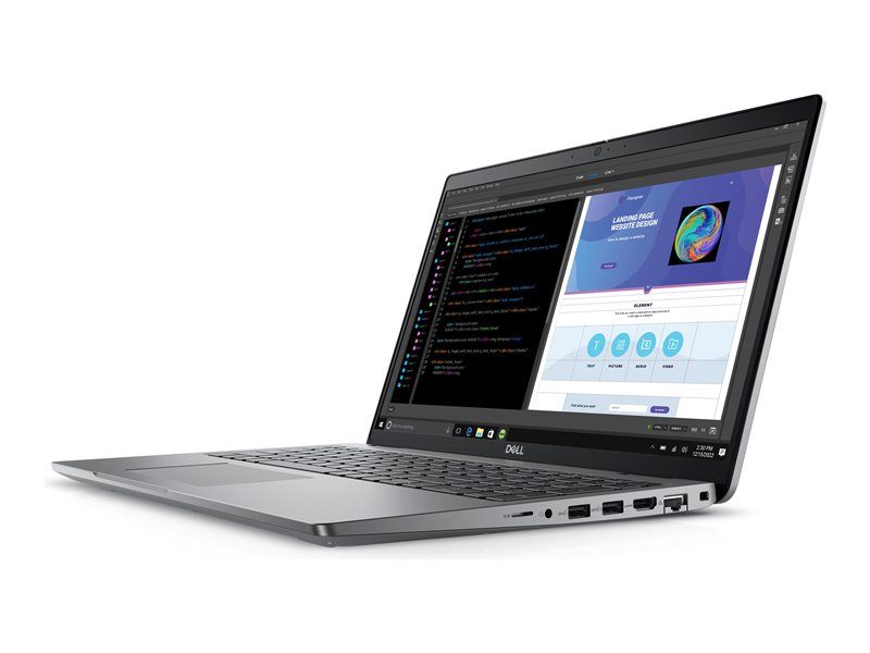 Dell Precision 3580 - Intel Core i7 1370P / Up to 5.2 GHz - Win 11 Pro - RTX A500 - 32GB RAM - 1TB SSD NVMe, Class 35 - 15.6" IPS 1920x1080 (Full HD) - Gigabit Ethernet - Wi-Fi 6E - Gray