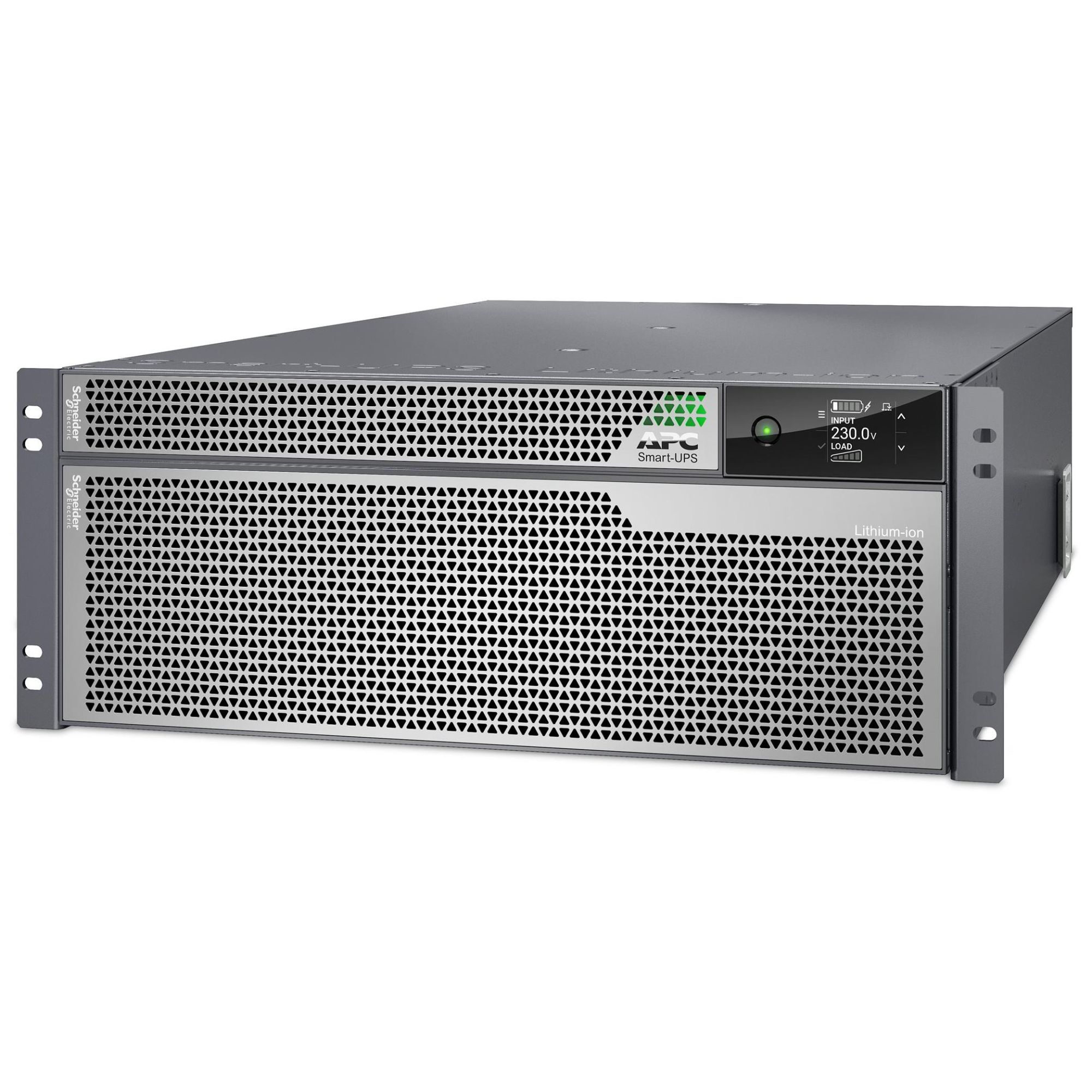APC Smart-UPS Ultra SRTL8KRM4UI - Ondulador (montable en rack) (alta densidad) - En línea - 230V CA - 8000W - 8000VA - Ión de litio - Conectores de salida: 12 - 4U - Gris plateado