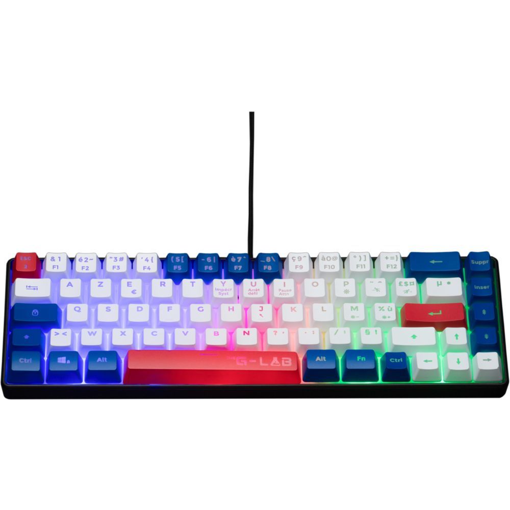 The G-Lab Keyz Hydro BWR Gaming Keyboard
