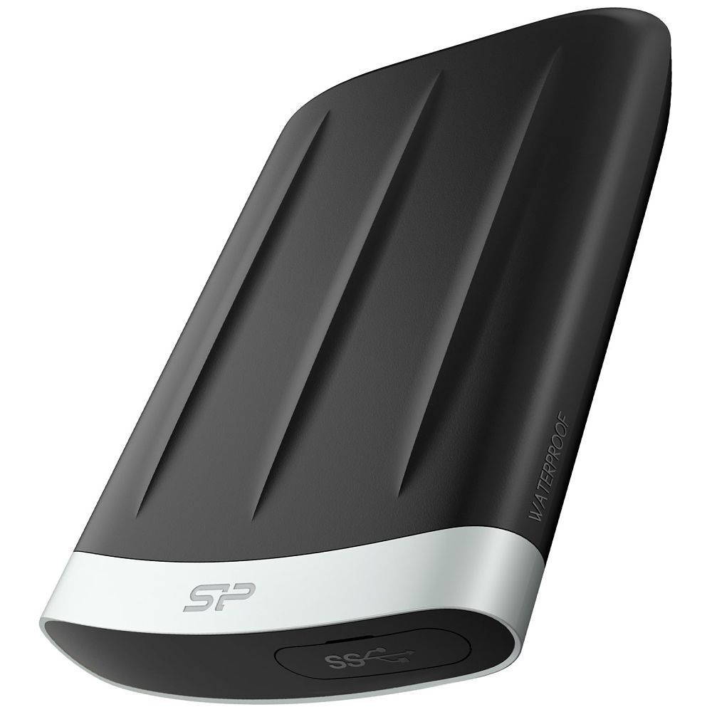 Silicon Power Armor A65B 1TB HDD - Black/Silver