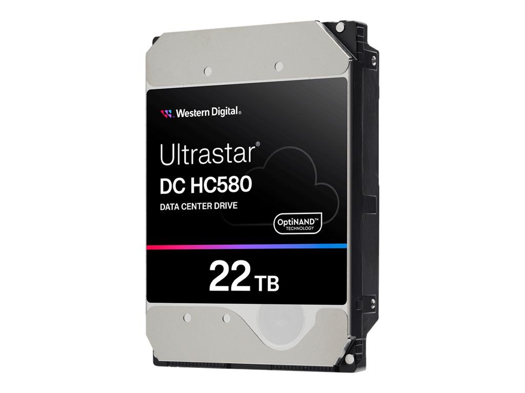 Western Digital Ultrastar DC HC580 - 22TB Internal HDD, 3.5', SATA 6Gb/s, 7200 RPM, 512MB Buffer