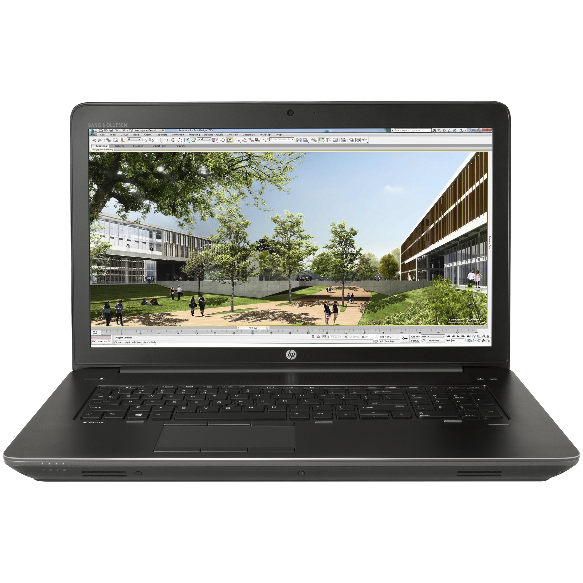 HP ZBook 17 G3 Mobile Workstation - Core i7-6820HQ, 2.7GHz, 32GB RAM, 256GB SSD + 1TB HDD